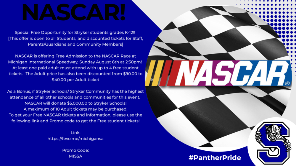 More info on NASCAR opportunity